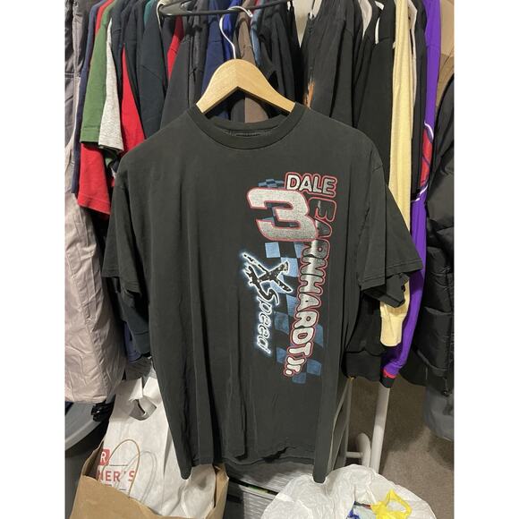 Size L- VTG Dale Earnhardt Jr. NASCAR Extreme Speed T-Shirt - Picture 1 of 3
